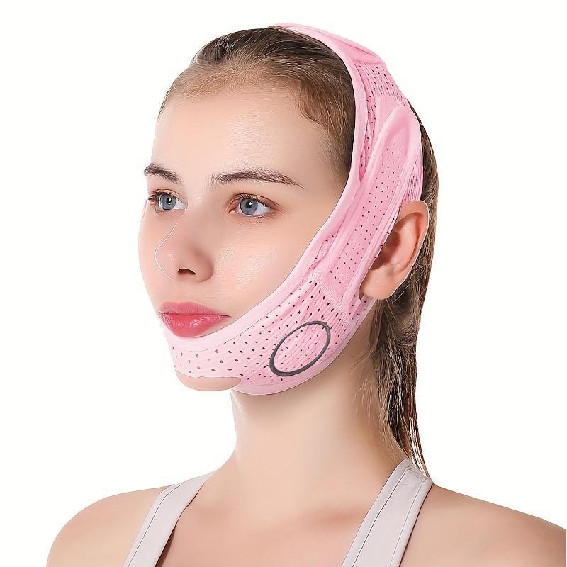 Reusable V Line Mask for Double Chin Slimming, Daily Facial Strap, V-shaped Lifting Face Mask for Women and Men, V Shape Facial Firming Belt