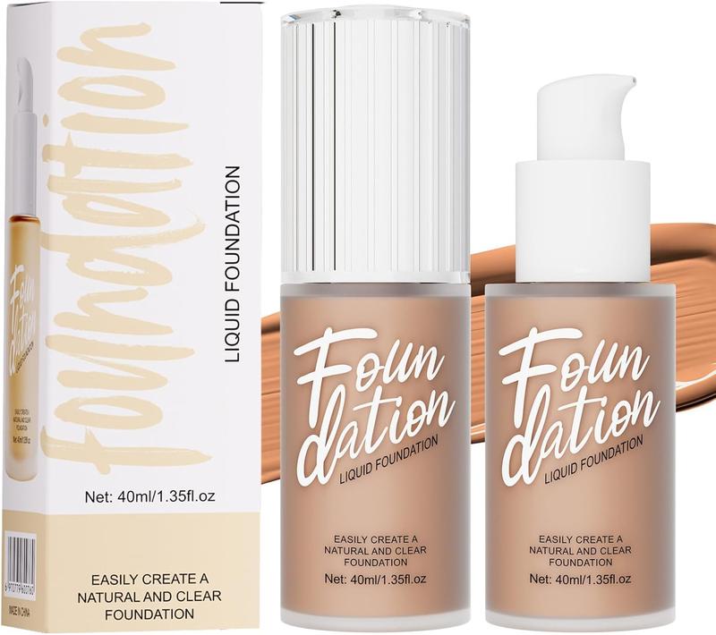 Black Friday Sale - High-Illuminating Foundation for Natural, Flawless Skin, with a Free Full Coverage Trio of Foundation Colors