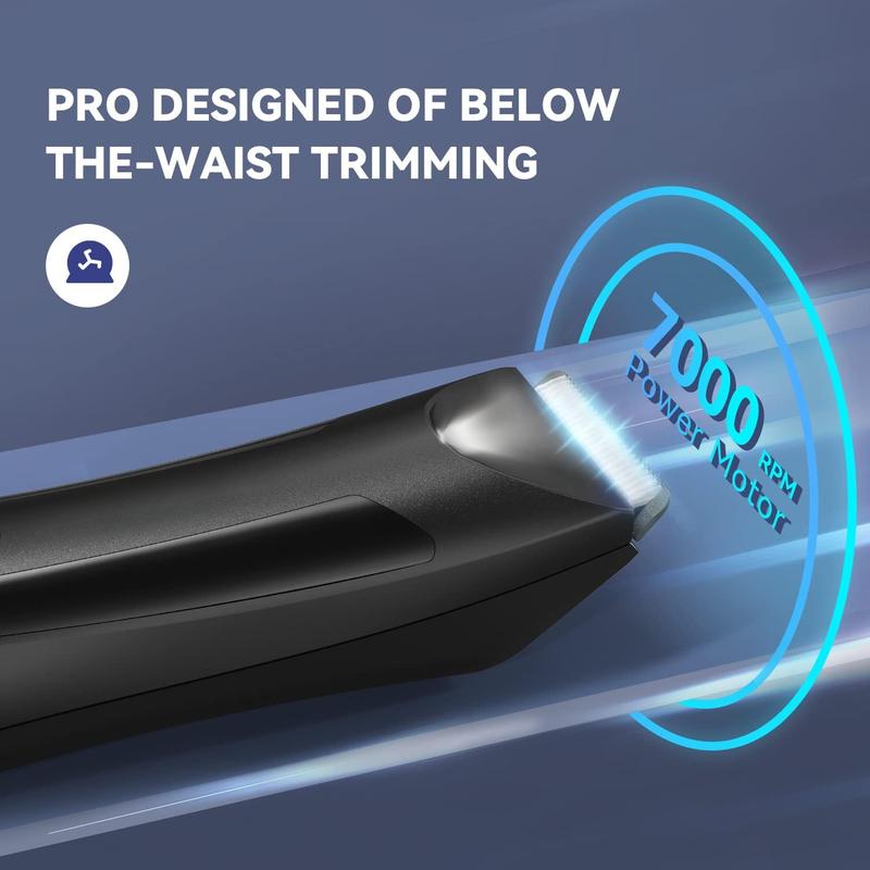 Electric Trimmer - Manscape Ball Trimmer, Groin Trimmer Men, Waterproof Ball Shaver, USB Recharge Dock Replaceable Ceramic, Male Hygiene Razor, 90 Mins Battery Life. Unbeatable electric trimmer! Ideal for manscaping, this ball trimmer and groin trimmer fo