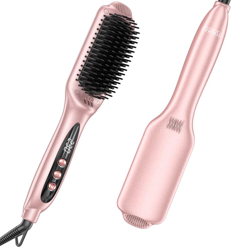 Hair Straightener & Smoothing Brush Heated Straightening Brush | QF-S200 |