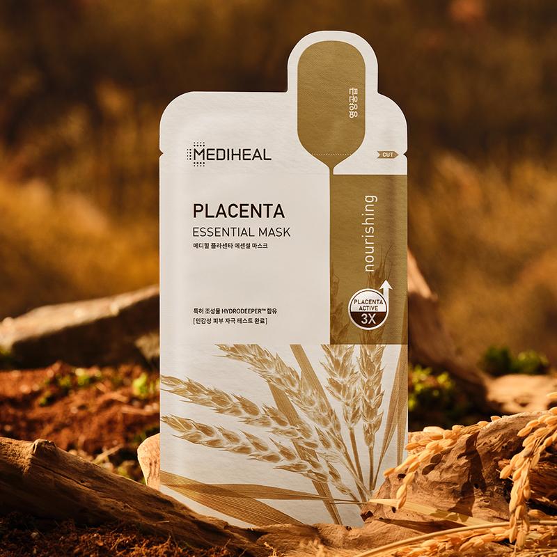 MEDIHEAL OFFICIAL Placenta Essential Mask - Moisturizing Sheet mask