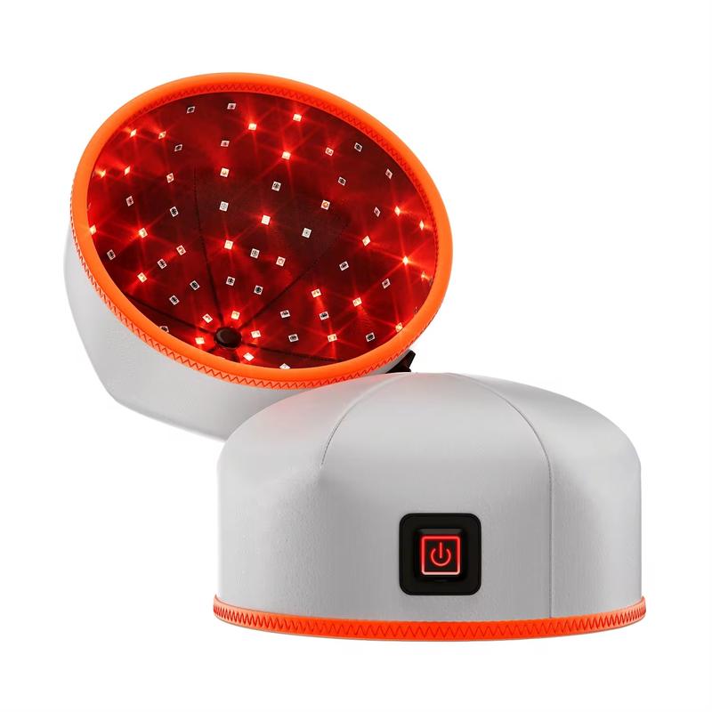 Red Light Therapy Hair Growth Cap - LED Device with 660Nm Wavelength for Stimulating Hair Follicles and Promoting Healthy Growth