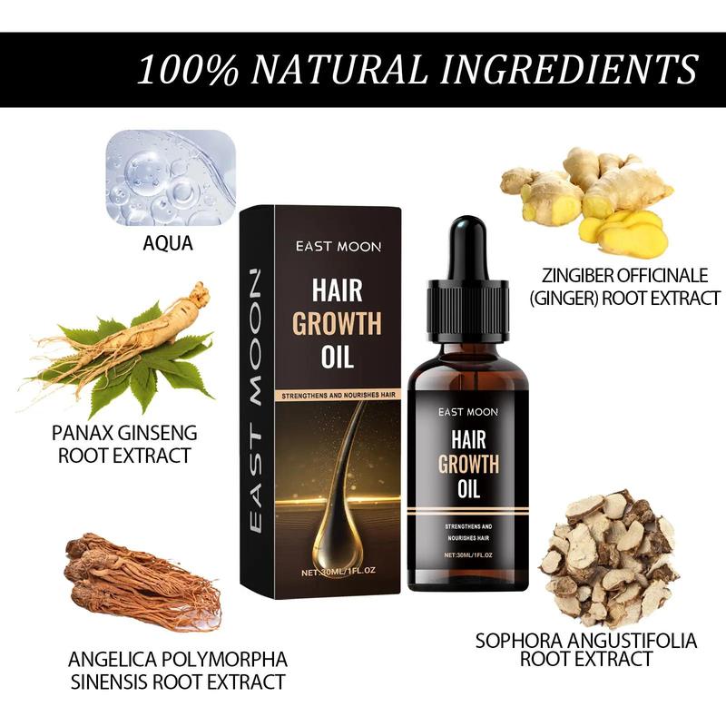 Hair Oil, Hair Treatment Essential Oil for Improving Dry and Split Ends, Nourishing Hair Care Product for Smoothing Natural Hair, Hair Products, Christmas Gift