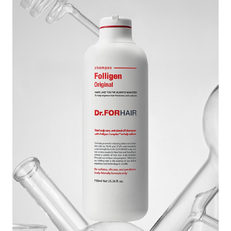 Dr.FORHAIR Set of (2) Folligen Original Shampoo 500ml Conditioner Haircare Cleansing Cleanser