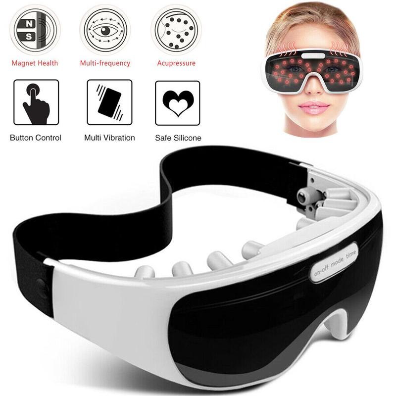 Eye Massager with Heat and Balloon Massage That Most Similar to Body Massage Vibration with Massage and