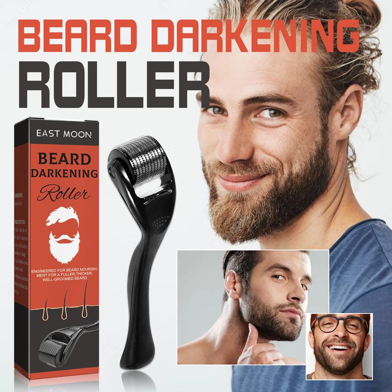 Derma Roller for Beard Hair Face Skin Microneedle Roller for Women & Men Beard Roller