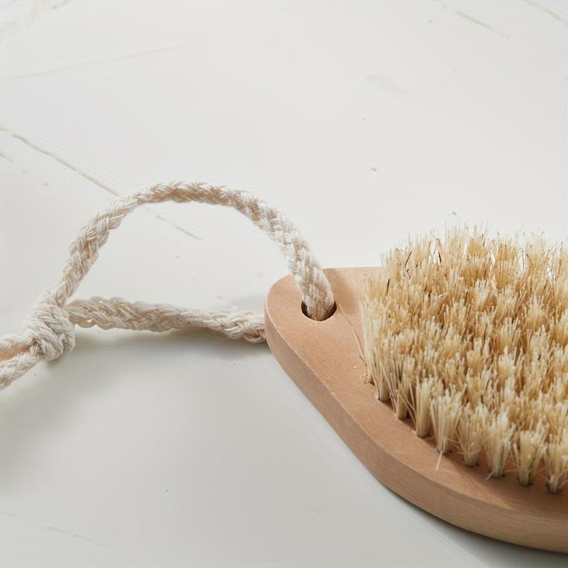 Double Sided Wooden Foot Scrubber, Foot Dead Skin Remover, Exfoliating Foot Scrubber, Pedicure Foot Care Tool