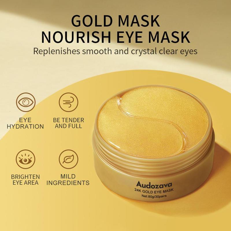 Professional Moisturizing Eye Sooth Mask, 30 Pairs Brightening & Smoothing Eye Care Pad, Beauty & Personal Eye Care Product