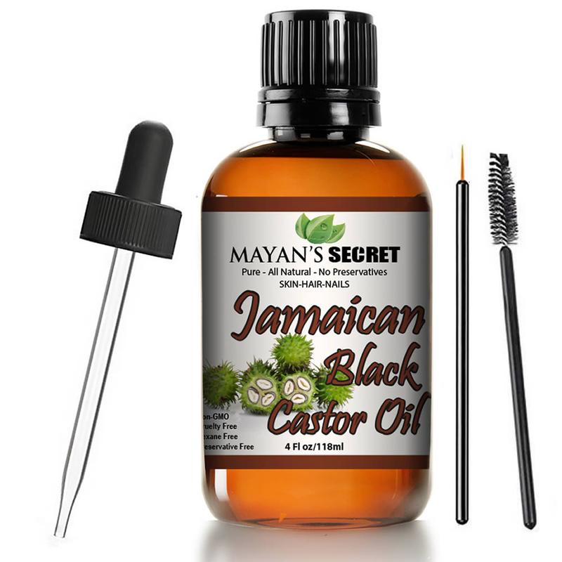 Mayan's Secret 100% Natural & Pure Jamaican Black Castor Seed Oil Serum