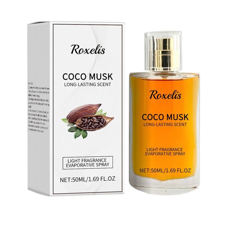 50ML Cocoa Musk Perfume Spray for Christmas Gift, Long Lasting Cologne Fragrance for Men, Perfume for Daily Life, Ideal Gift for Him