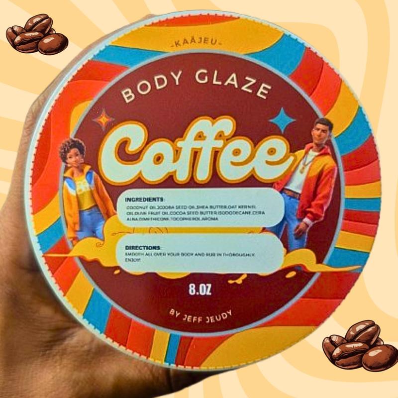 Body Glaze Coffee Scent Moisturizing Body Lotion for Dry Skin Hydrate