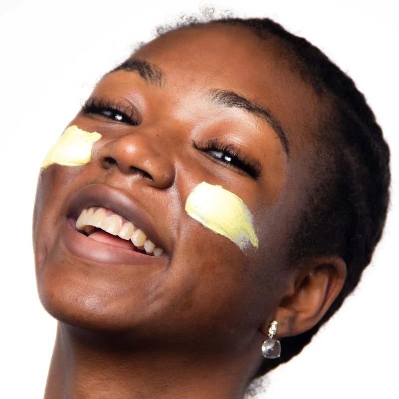 Vitamin C Face Mask with Kaolin Clay, Turmeric and Japanese Lemon for Advanced Collagen Renewal, Dark Spots, Dull Skin, Achieve Instant Glass Skin & Radiant Glow